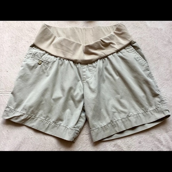 Liz Lange Maternity Shorts, XS, 1 Navy, 1 Tan, EUC - Picture 3 of 8